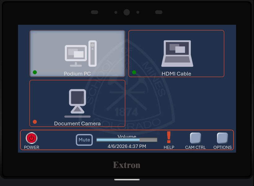 Projector interface